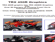 Tablet Screenshot of 450rgraphics.com